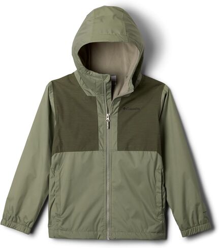 Columbia Toddler Boys Rainy Trails II Fleece Lined Jacket, Black/Black Slub, 4T in Saudi Arabia