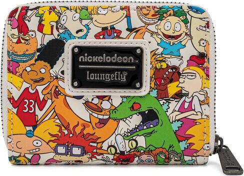 Loungefly Nickelodeon Nick Rewind Gang Zip Around Wallet in Saudi Arabia