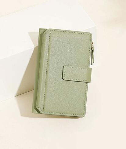 Women's Large Capacity Purse, RFID Bifold Wallet with ID Windows in Saudi Arabia