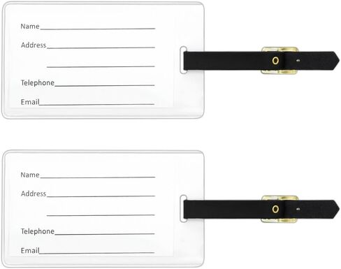 Dogs Smile Selfie Retriever Shepherd Luggage ID Tags Cards Set of 2 in Saudi Arabia