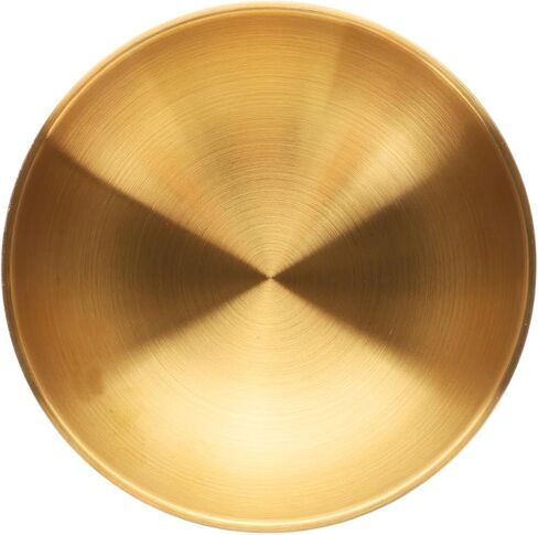 7. 4 Inch Decorative Bowl - Stainless Steel Gold Bowl for Keys And Jewelry Storage, Entryway Table Storage Holder, Coffee Table Centerpiece, Multipurpose Home Organizer in Saudi Arabia