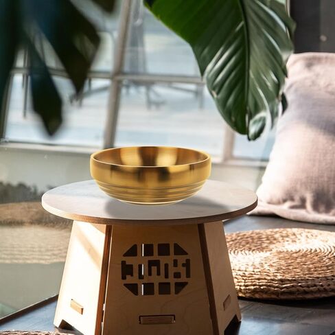 7. 4 Inch Decorative Bowl - Stainless Steel Gold Bowl for Keys And Jewelry Storage, Entryway Table Storage Holder, Coffee Table Centerpiece, Multipurpose Home Organizer in Saudi Arabia