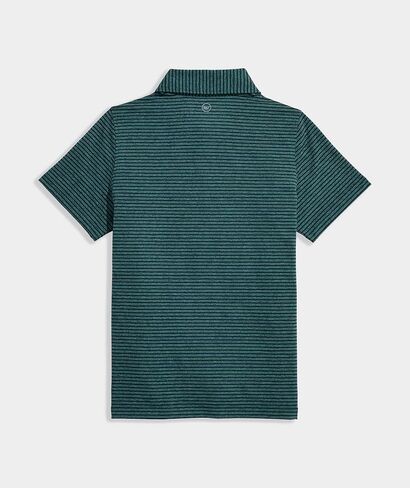 Vineyard Vines Boys Boys Bradley Stripe Sankaty Polo in Saudi Arabia