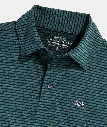 Vineyard Vines Boys Boys Bradley Stripe Sankaty Polo in Saudi Arabia