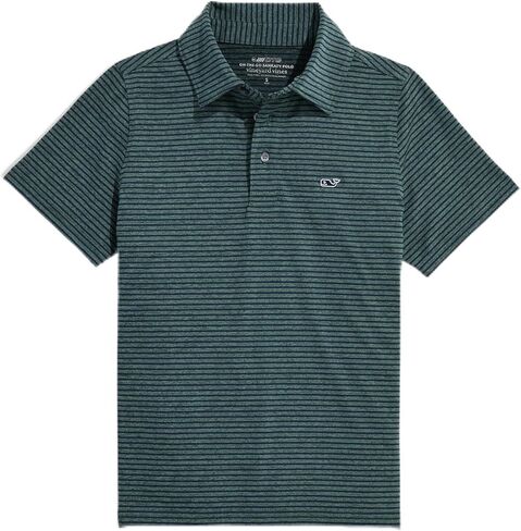 Vineyard Vines Boys Boys Bradley Stripe Sankaty Polo in Saudi Arabia