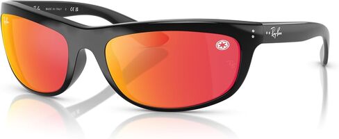 نظارات شمسية Ray-Ban x Star Wars Darth Vader RB4089 Balorama Square، أسود/رمادي أحمر عاكس، 54 مم in Kuwait