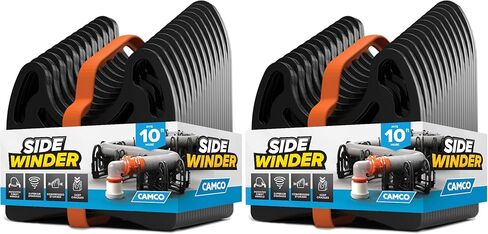 Camco Sidewinder 15-Ft RV Sewer Hose Support - Flexible Telescoping Design for Avoiding Obstacles & Deep Cradles Secure RV Sewer Hose - Out-of-The-Box Ready & Folds for RV Storage (43043) in Kuwait