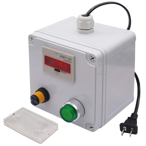 TWTADE/ 110-220VAC LED Auto Display Digital Counter 0-999999 6 Digits + Hall Proximity Sensor Switch Distance 10CM NPN NO + Holder US-JSQ+GD+CT 10mm in Kuwait