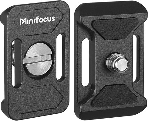 MINIFOCUS Quick Release Plate, 70mm Universal Camera Arca Swiss Plates with Wide D Stainless Steel Screw/Arca-Swiss Dovetail for DSLR Camera Tripod Ballhead in Kuwait
