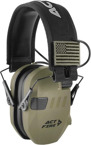 Shooting Ear Protection for Gun Range, Active Noise Reduction NRR 23dB, Shooting Ear Muffs Hearing Protection in Kuwait