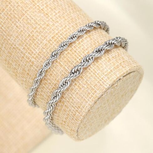Silver Bracelets for Women Layered Bangle Bracelets for Women Cuff Design Jewelry in Saudi Arabia