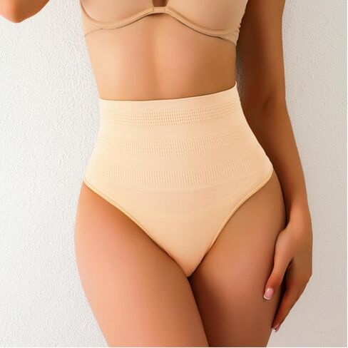 Thong Shapewear Tummy Control for Women Seamless Shaping Underwear High Waist Body Shaper Panties Girdle in Saudi Arabia
