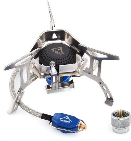 Widesea Backpacking Stove 3300W Camping Stove Portable Gas Burner with Iginitor Mini Ultralight Hiking Gear Outdoor Equipment in Kuwait