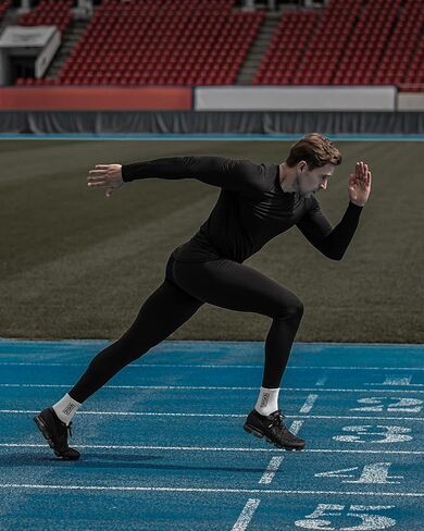 DRSKIN 3 أو 2 حزمة الرجال السراويل ضغط الحراري الجوارب الصوف مبطنة طبقات القاعدة الملابس الداخلية الرياضية تجريب الشتاء in Kuwait