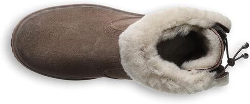 BEARPAW Women's Leticia Taupe Boot Size 10 | Classic Suede Boots | Women's Comfortable Winter Boot in Saudi Arabia