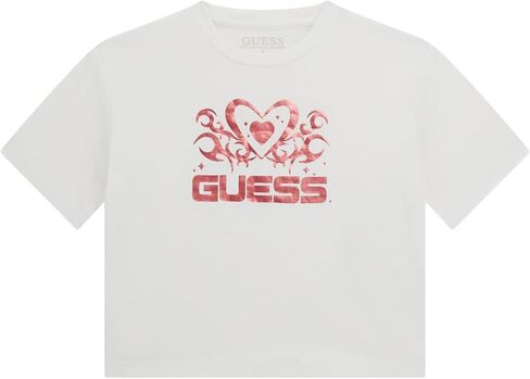 GUESS Girls' Eco Short Sleeve Midi T-Shirt in Saudi Arabia