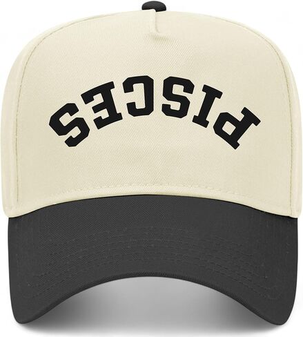 Pisces Upside Down Reversed Vintage Trucker Hat | Premium Adjustable Snapback Baseball Hat for Men & Women in Saudi Arabia