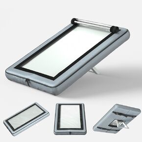 Starlink Gen 2 Cover,Standard Actuated Cover,with Transparent EVA Front Panel,Back Strap Buckle Design,Roll-Up Magnetic Closure & Side Zipper Access - Weatherproof Anti-Dust Case for Satellite Dish in Kuwait