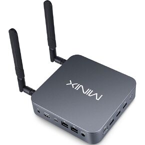 Minix Z97 Mini PC ، Intel Alder Lake N97 (حتى 3.60 جيجا هرتز) 12GB LPDDR5X 512GB NVME SSD DUAL LAN MINI COMPUTERS ، 4K Display/2x HDMI/DP ، سطح مكتب صغير للكمبيوتر الشخصي لمكتب منزل العمل in Kuwait