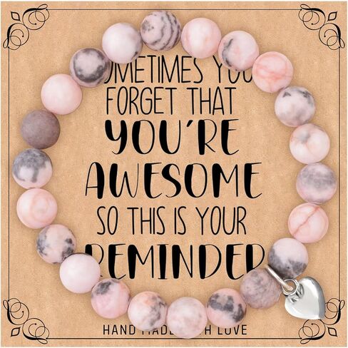 1Pc Gifts for Women Inspirational Bracelets for Women Gifts for Graduation Birthday Christmas Mothers day Valentines Thanksgiving Teacher Appreciation Gifts for Her Mom Best Friend Sister Women in Saudi Arabia