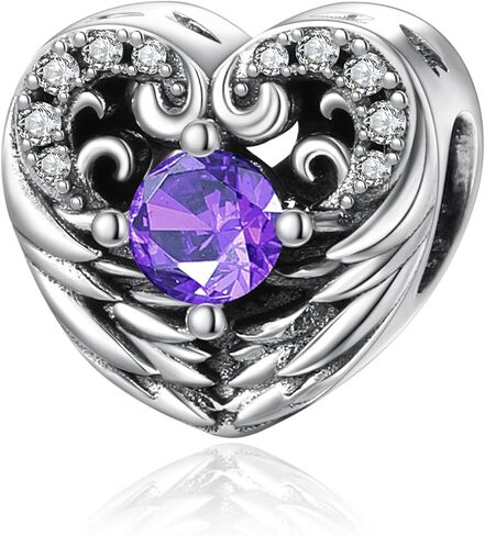 Tree of Life Birthstone Charms for Bracelets, 925 Sterling Silver Women Bead Charms for Charm Bracelets Necklace, Mother's Day Birthday Anniversary Jewelry Gifts for Wife Mom Grandma Daughter in Saudi Arabia