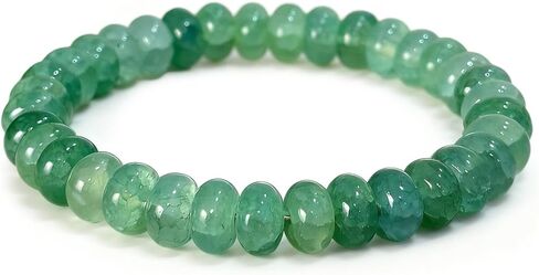 Jade Bracelet for Women Good Luck Charm Money Bracelet Wealth Natural Stone Green Beaded Jade Bangle Blessing Charm Red Jewelry Friendship Birthday Gifts in Saudi Arabia