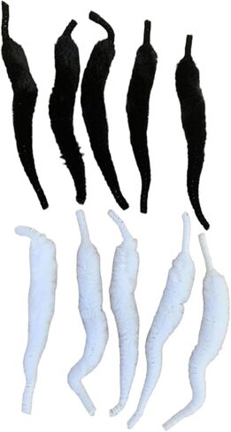 River Canyon Dragon Tails Material Tying Material - 12pcs/pack- أضف أطنانًا من الحركة إلى الذبابة أو الطعم - 3 1/2 " in Kuwait