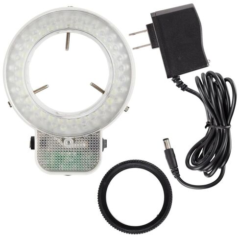 AmScope LED-64S 64 LED ضوء حلقة المجهر مع باهتة in Saudi Arabia