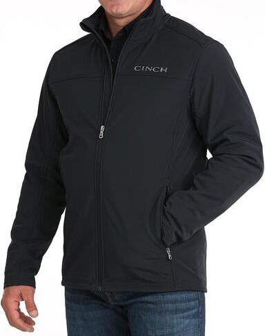 Cinch Men's Ripstop Black Jacket in Saudi Arabia