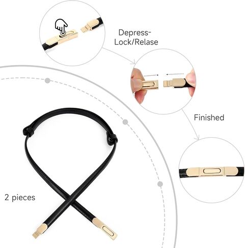 عبوتان من حزام الخصر النحيف من الجلد الطبيعي للنساء، حزام خصر رفيع قابل للتعديل لمعطف بناطيل الجينز مع إبزيم ذهبي in Kuwait
