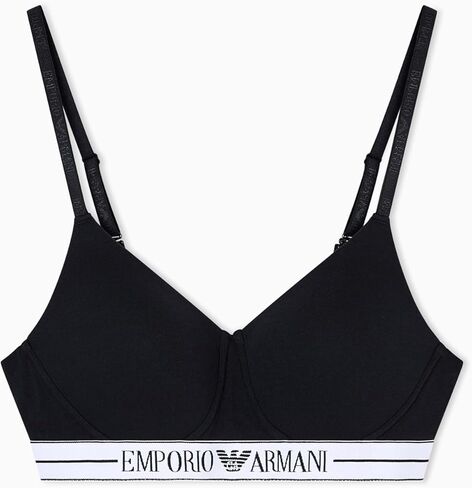 Emporio Armani Womens Everyday Cotton Padded Soft Contour Bra in Saudi Arabia