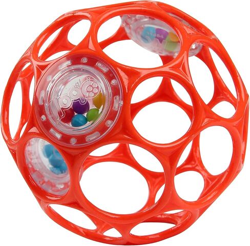 Bright Starts Oball Easy Grasp Pineapple Teether Toy, Hold My Own Collection, BPA Free, Unisex, Newborn and Up in Saudi Arabia