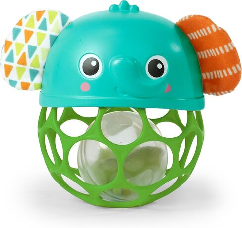 Bright Starts Oball Easy Grasp Pineapple Teether Toy, Hold My Own Collection, BPA Free, Unisex, Newborn and Up in Saudi Arabia