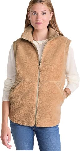 vineyard vines womens Heritage Fleece Vest in Saudi Arabia