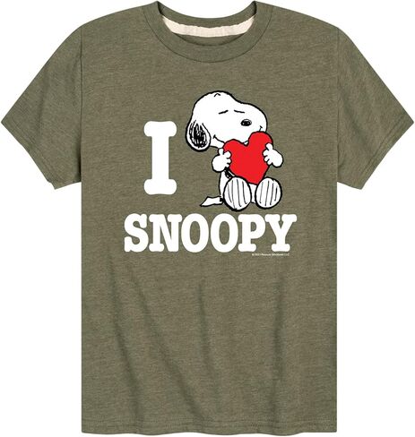 HYBRID APPAREL - Peanuts - Be Mine Snoopy - Toddler and Youth Short Sleeve Graphic T-Shirt in Saudi Arabia
