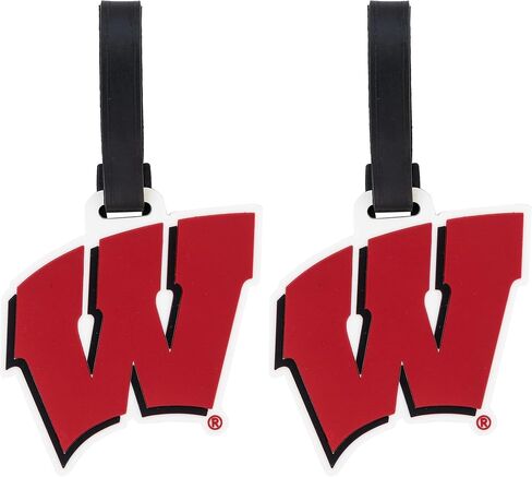 حقيبة Desert Cactus University of Wisconsin Luggage Badgers UW Madison Bag (PVC - تصميم A) (عبوة من قطعتين) in Saudi Arabia