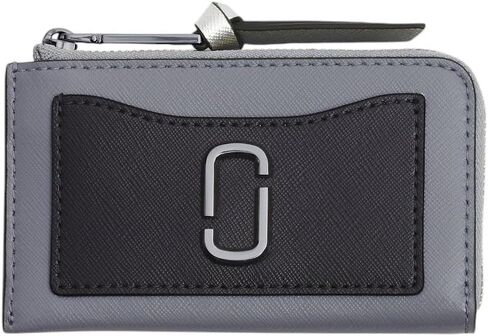 Marc Jacobs The Utility Snapshot Top Zip Multi Wallet (Wolf Grey Multi) in Saudi Arabia