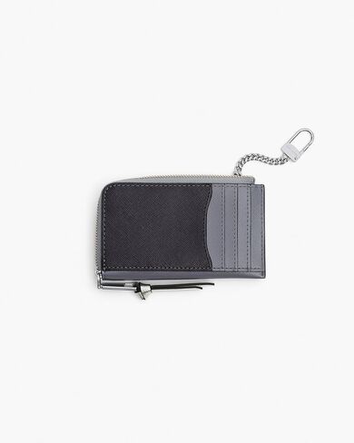 Marc Jacobs The Utility Snapshot Top Zip Multi Wallet (Wolf Grey Multi) in Kuwait