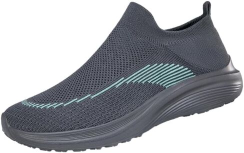 Men's Casual Sports Shoes - Comfortable, Lightweight, Breathable Suitable for Running. Anti-Slip and Shock-Absorbing. in Saudi Arabia