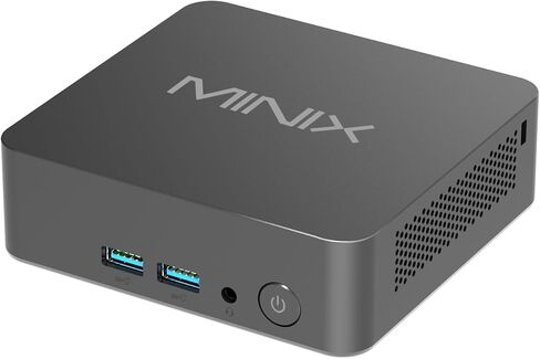 Minix Z97 Mini PC ، Intel Alder Lake N97 (حتى 3.60 جيجا هرتز) 12GB LPDDR5X 512GB NVME SSD DUAL LAN MINI COMPUTERS ، 4K Display/2x HDMI/DP ، سطح مكتب صغير للكمبيوتر الشخصي لمكتب منزل العمل in Kuwait