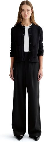 Everlane Womens The Draper Pleated Pant in Buttersmooth in Saudi Arabia