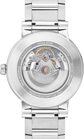 Movado Vizio Men's Watch - Swiss Automatic, Self-Winding, Stainless Steel Bracelet - Contemporary, Sophisticated Luxury Fashion Timepiece for Him - 41mm in Saudi Arabia