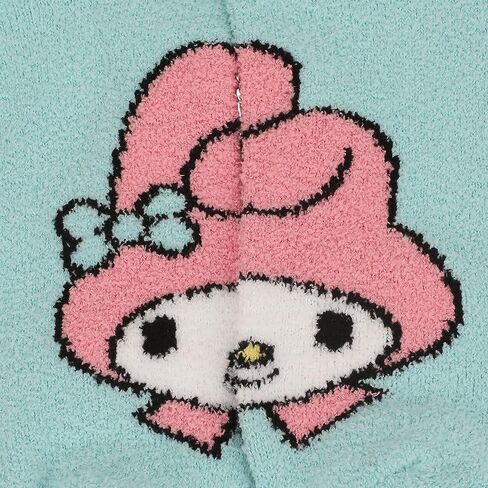 Bioworld Hello Kitty My Melody Hello Kitty My Melody And Cinnamoroll Womens Cozy Ankle Socks 3 Pack in Saudi Arabia