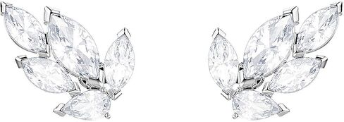 SWAROVSKI Women's Louison Jewelry Collection, Rhodium Finish, Blue Crystals, Clear Crystals in Saudi Arabia