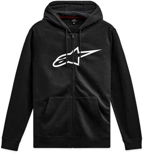 Alpinestars Ageless V3 Zip Hoodie (X-Large, Black/White) in Saudi Arabia
