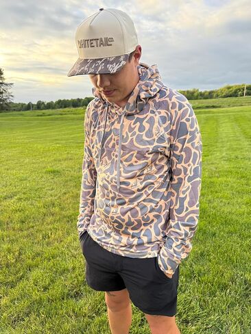 شركة Whitetail Co. هوديي Old Duck Camo Faded خفيف الوزن in Kuwait