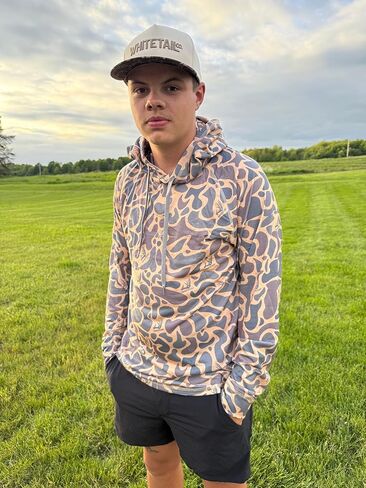 شركة Whitetail Co. هوديي Old Duck Camo Faded خفيف الوزن in Kuwait