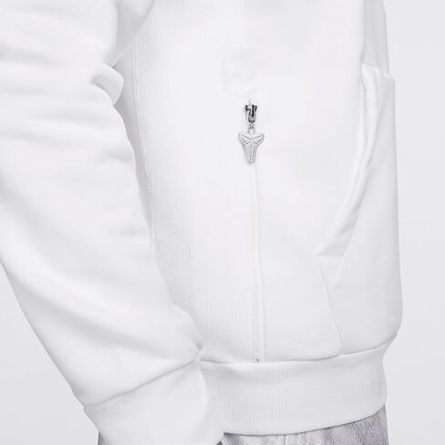 Nike Kobe Men's Dri-FIT Pullover Basketball Hoodie (HF0066-100, White/Summit White) in Saudi Arabia
