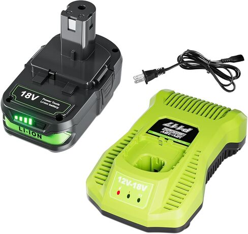 Upgraded 7.0Ah 2Packs P108 18V Battery Compatible with Ryobi 18V ONE+ Battery Replacement P108 P102 P103 P104 P105 P107 P109 P122 Cordless Tool Batteries Rapid Rechargeable Batteries with Indicator in Kuwait