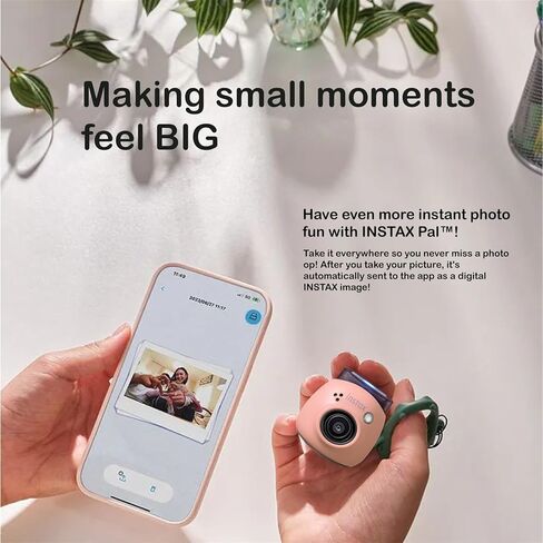 Fujifilm Instax Pal Digital Camera - Powder Pink in Saudi Arabia